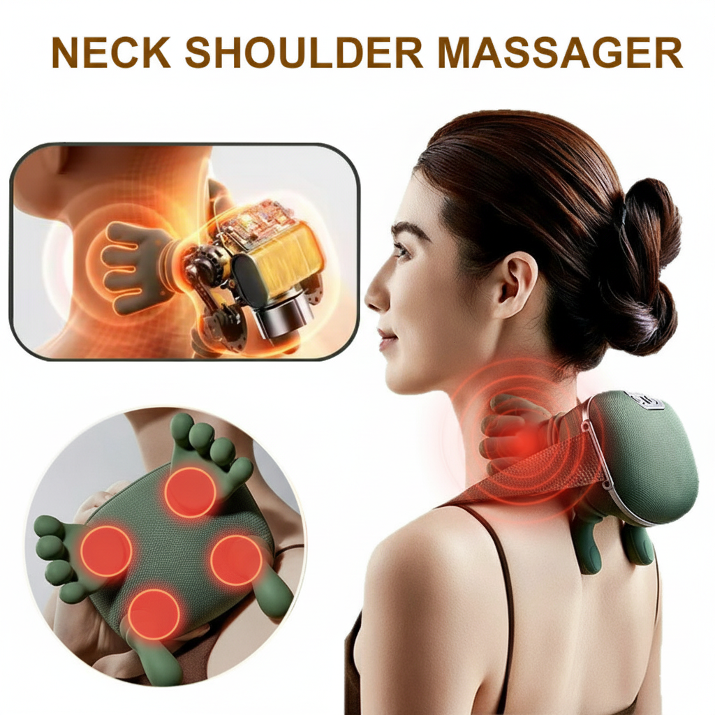 Smart Neck & Shoulder Massager – The #1 Stress Relief Gadget in 2025