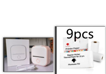 Portable Mini Thermal Label Printer – Bluetooth-Compatible Home & Photo Printer