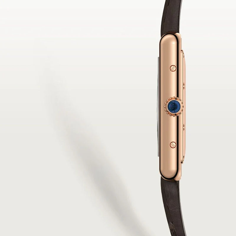 Unworn,  Tank Louis , 18K Rose Gold, 33.7Mm X 25.5Mm, Ref# WGTA0011, Box and Papers