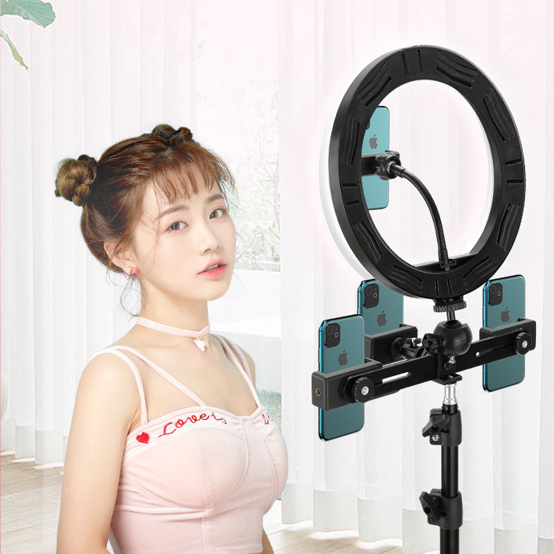 Ring Selfie Beautifying Light – Portable LED Clip Light for Phone & Makeup