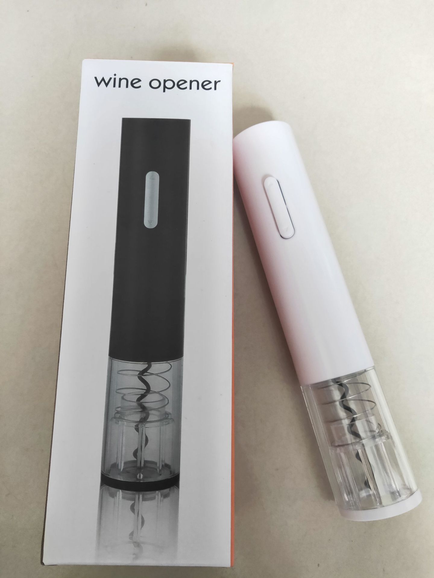 Electric Wine Opener – Automatic Corkscrew with Foil Cutter & Wine Bottle Opener Kit