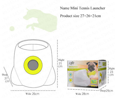 Dog Pet Automatic Interactive Ball Launcher – Smart Fetch Machine for Active Dogs