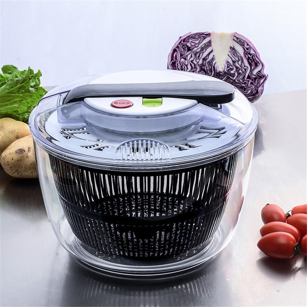 Vegetables & Fruits Dryer – Salad Spinner, Wash & Dry Basket, Kitchen Storage & Dehydrator