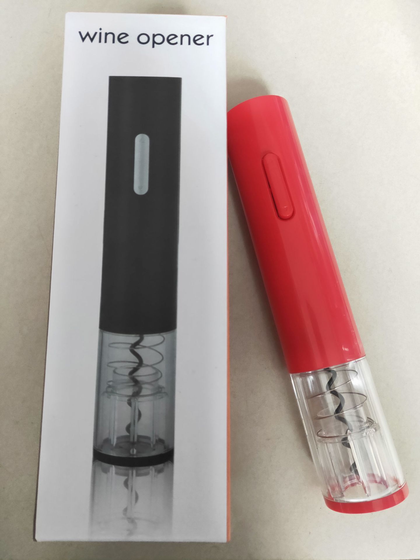 Electric Wine Opener – Automatic Corkscrew with Foil Cutter & Wine Bottle Opener Kit