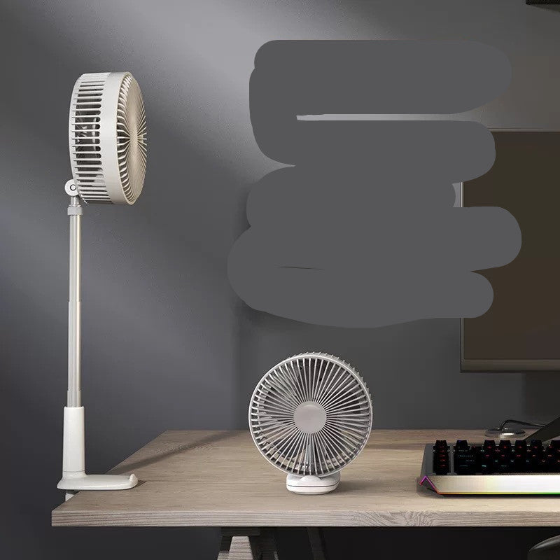 USB Charging Portable Retractable Mini Fan – Compact Desk & Travel Fan
