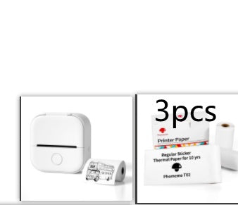 Portable Mini Thermal Label Printer – Bluetooth-Compatible Home & Photo Printer