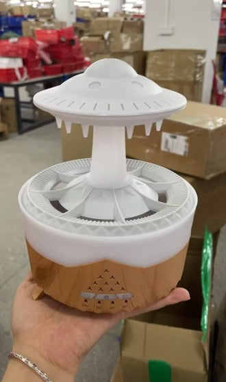 UFO Raindrop USB Humidifier – Aroma Diffuser & Home Mist Maker