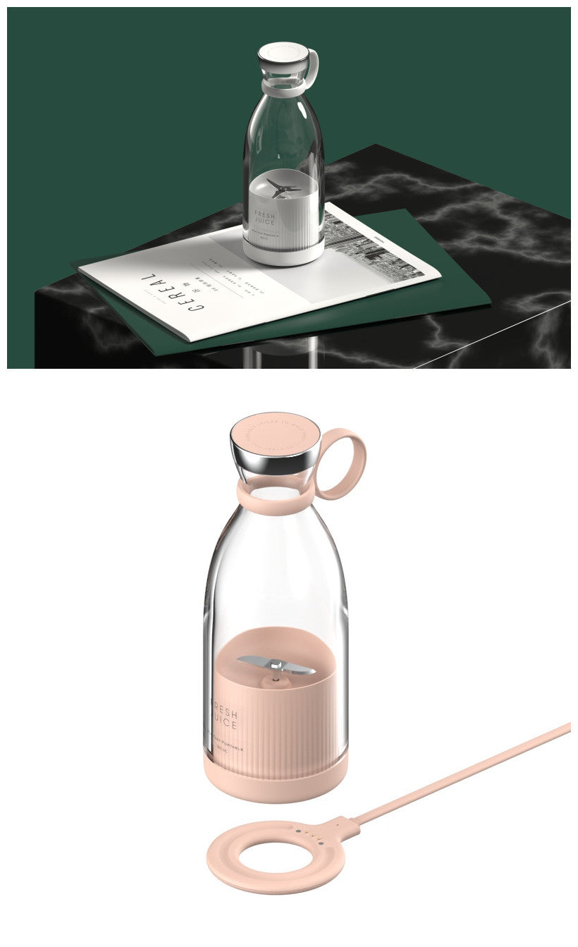 350ML Electric Juicer Blender – USB Rechargeable Portable Blender for Home & Travel