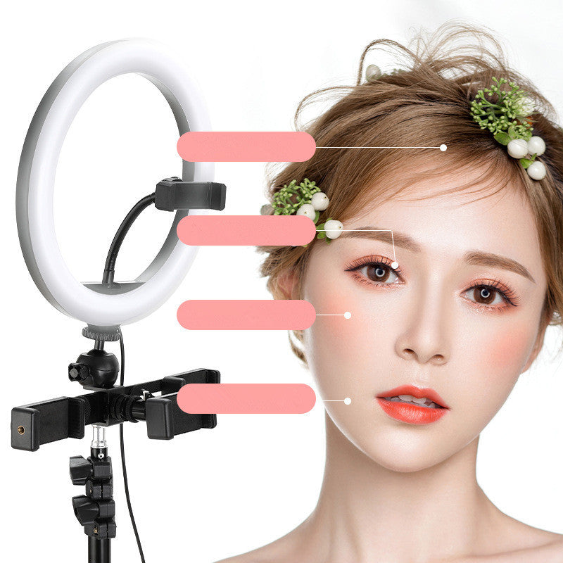 Ring Selfie Beautifying Light – Portable LED Clip Light for Phone & Makeup