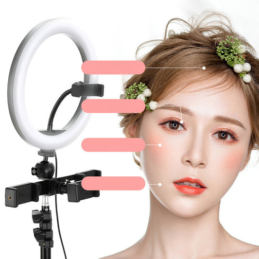 Ring Selfie Beautifying Light – Portable LED Clip Light for Phone & Makeup