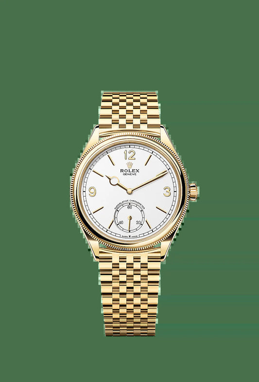 Unworn 2025,  Perpetual 1908, 18K Yellow Gold, 39Mm, Ref# 52508-0008, Box and Papers