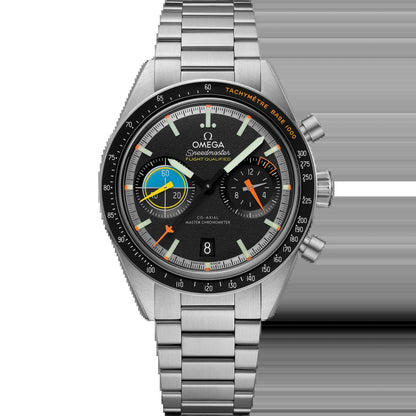 Unworn,  Speedmaster Pilot, Stainless Steel, Chronograph, 40.85 Mm, Ref# 332.10.41.51.01.002, Box and Papers