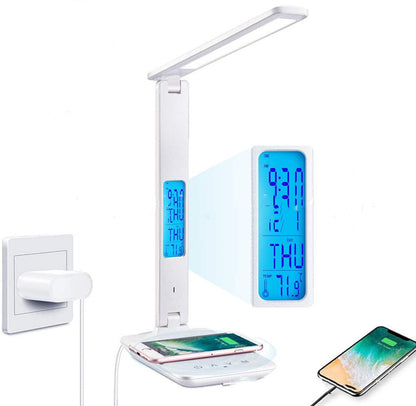 Touch Charging LED Desk Lamp – Dimmable Portable Reading Light for Home & Office