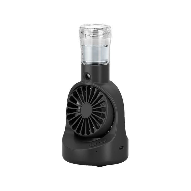 Portable Handheld Spray Fan – 4-Speed USB Rechargeable Mini Mist Cooling Fan