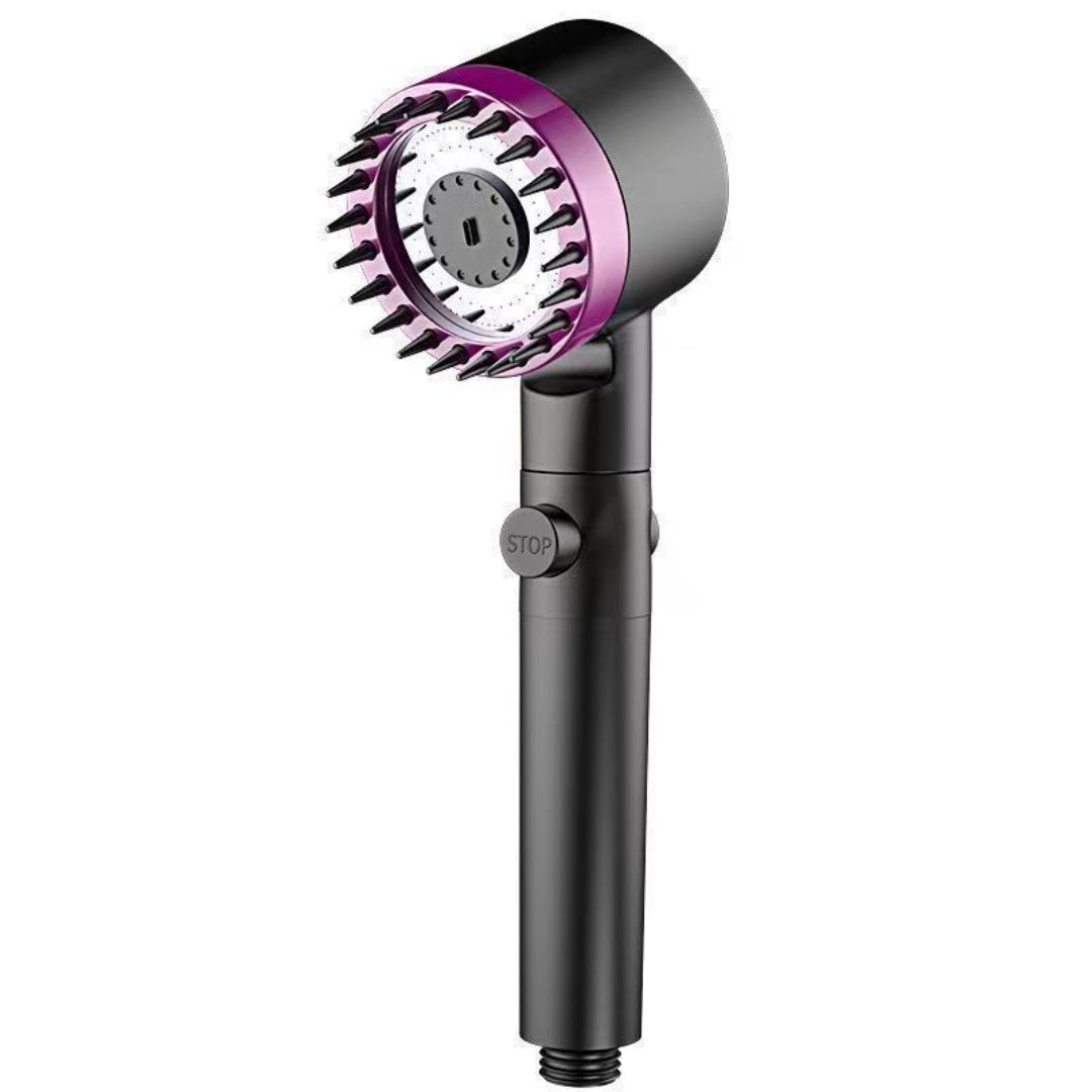 Third Gear Adjustable Supercharged Shower Head – Strong Household Bath & Shower Hose