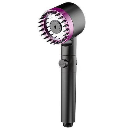 Third Gear Adjustable Supercharged Shower Head – Strong Household Bath & Shower Hose