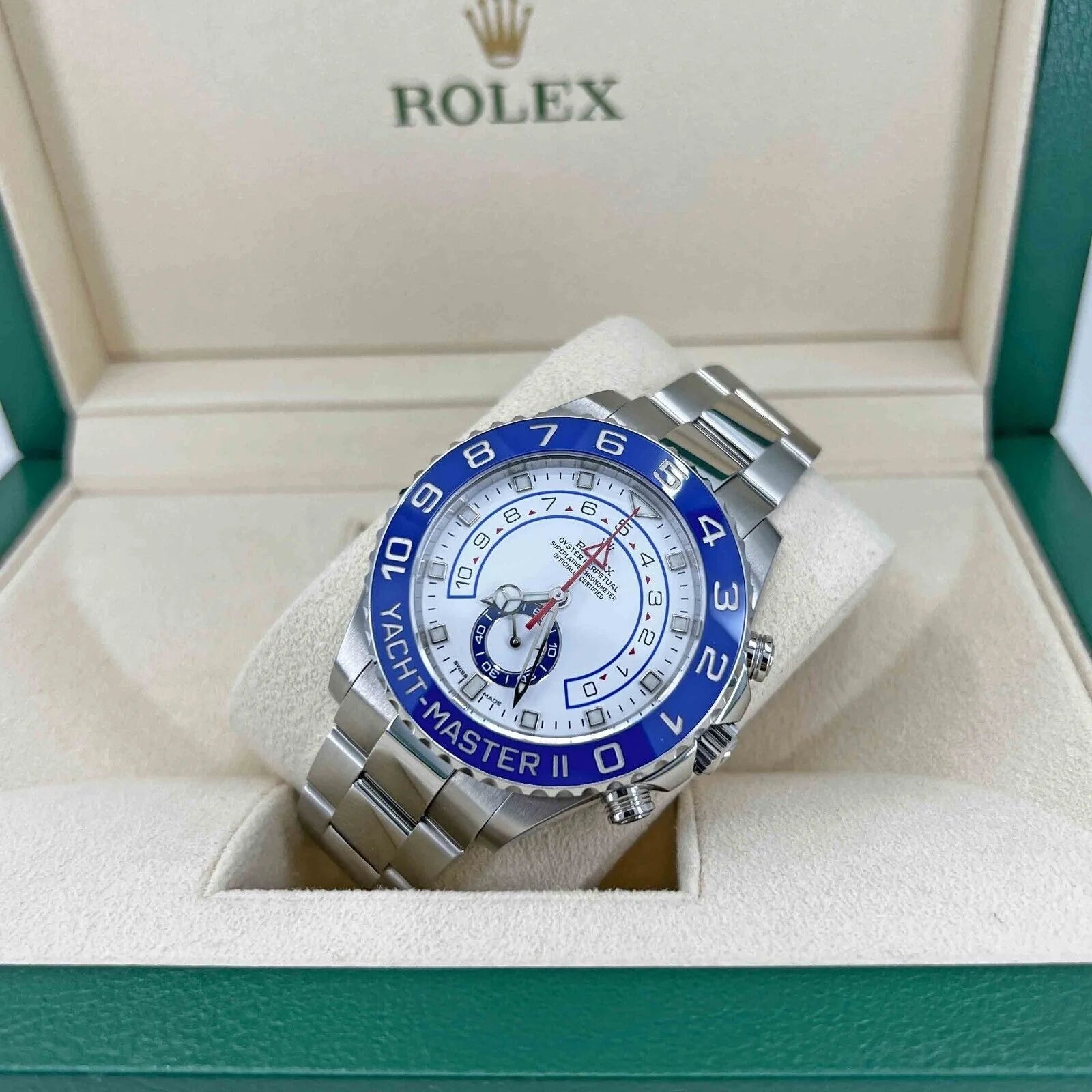 Yacht-Master II, Oystersteel, 44Mm, Ref# 116680-0002