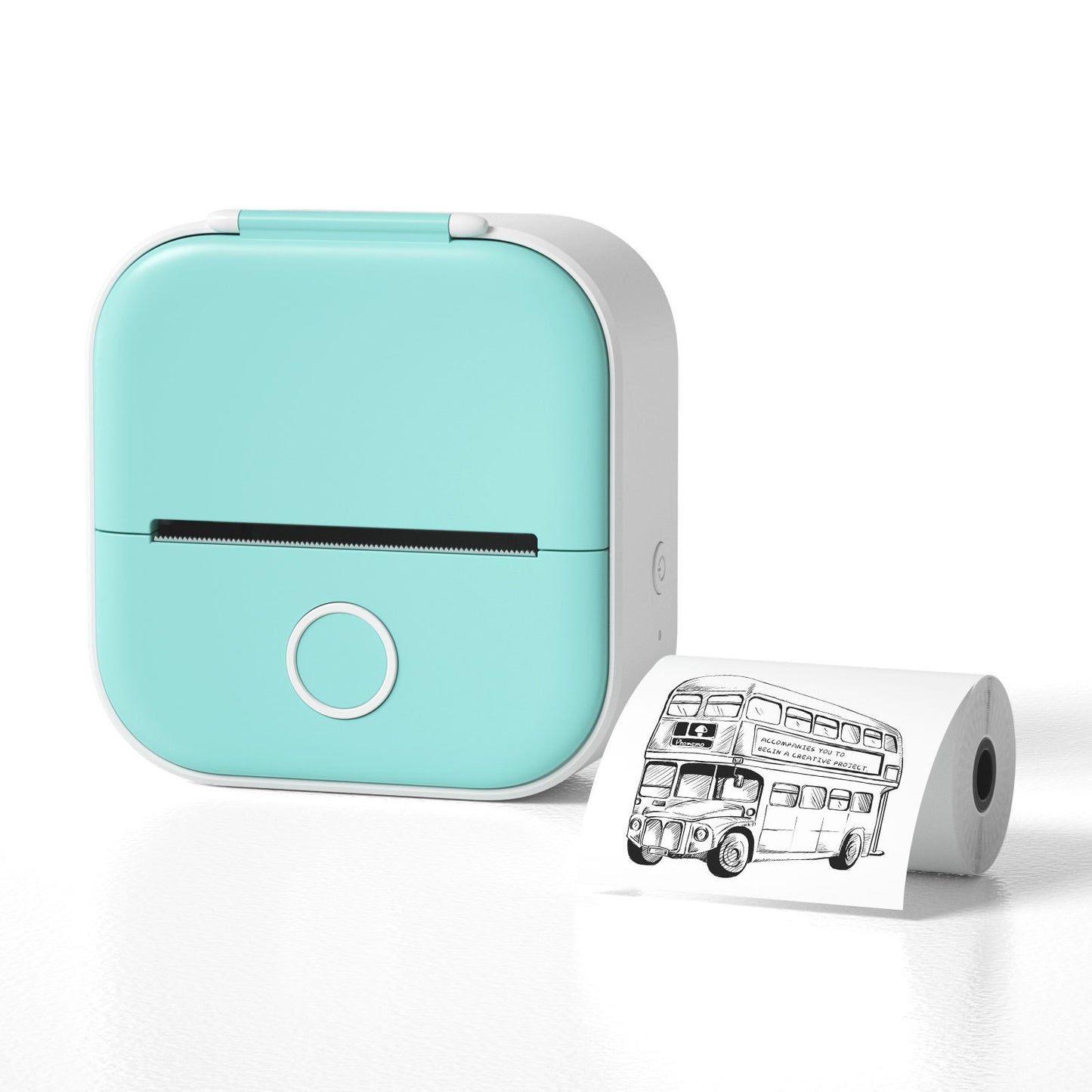 Portable Mini Thermal Label Printer – Bluetooth-Compatible Home & Photo Printer