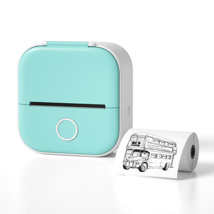 Portable Mini Thermal Label Printer – Bluetooth-Compatible Home & Photo Printer