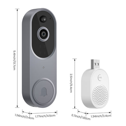 M50 Intelligent Visual Doorbell – Wireless Smart Camera for Home Security