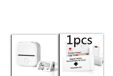 Portable Mini Thermal Label Printer – Bluetooth-Compatible Home & Photo Printer