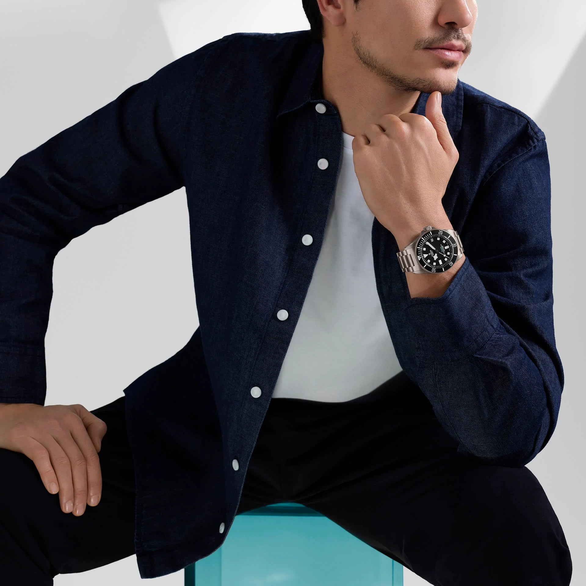 Unworn,  Pelagos Ultra, Grade 2 and Grade 5 Titanium, 43Mm, Ref# M2543C1A7NU-0001, Box and Papers