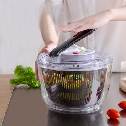 Vegetables & Fruits Dryer – Salad Spinner, Wash & Dry Basket, Kitchen Storage & Dehydrator