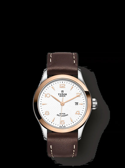 1926, Stainless Steel and 18K Rose Gold, 28Mm, Ref# M91351-0010