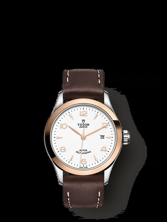 1926, Stainless Steel and 18K Rose Gold, 28Mm, Ref# M91351-0010