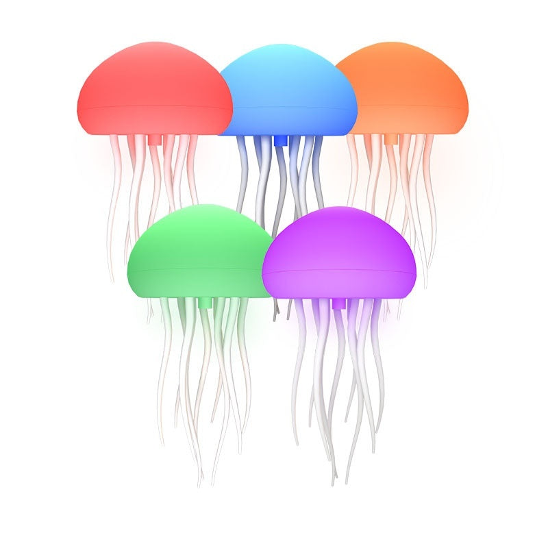 Jellyfish Mood Lamp – LED Night Light, Portable Smart Table Lamp for Bedside & Desk