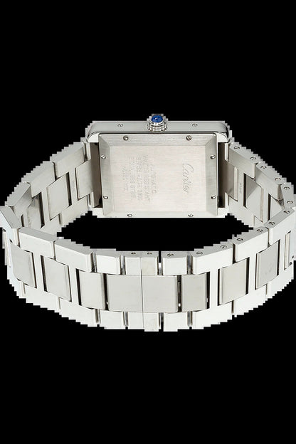 Unworn,  Tank Solo, Stainless Steel, 41Mm X 31Mm, Ref# W5200028, Box and Papers