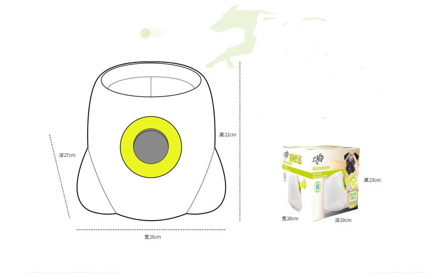 Dog Pet Automatic Interactive Ball Launcher – Smart Fetch Machine for Active Dogs