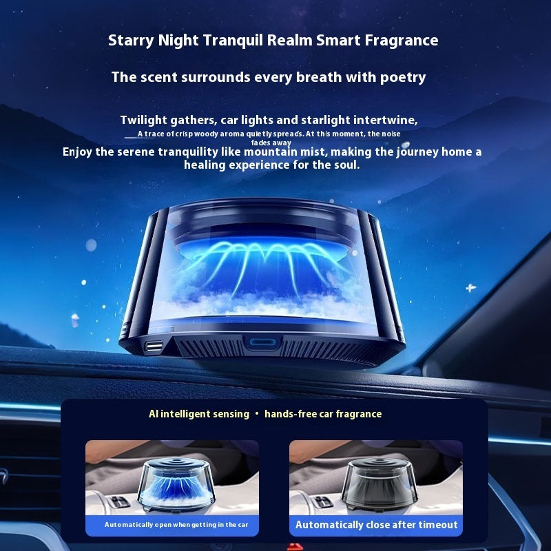 Fragrance Automatic Spray – High-End Car Aromatherapy Machine & Long-Lasting Air Freshener