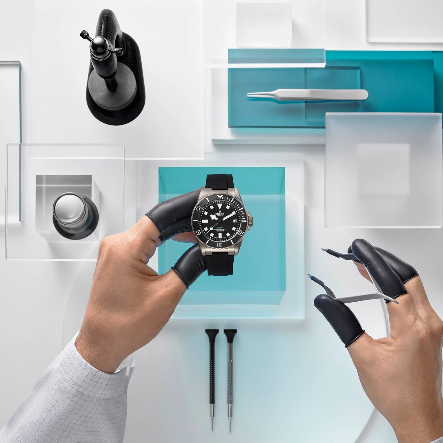 Unworn,  Pelagos Ultra, Grade 2 and Grade 5 Titanium, 43Mm, Ref# M2543C1A7NU-0001, Box and Papers