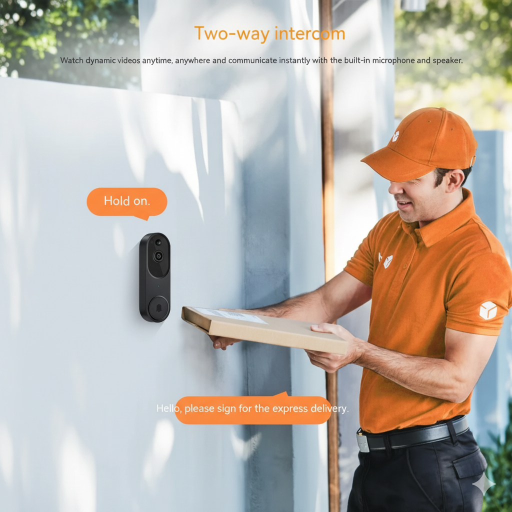 M50 Intelligent Visual Doorbell – Wireless Smart Camera for Home Security