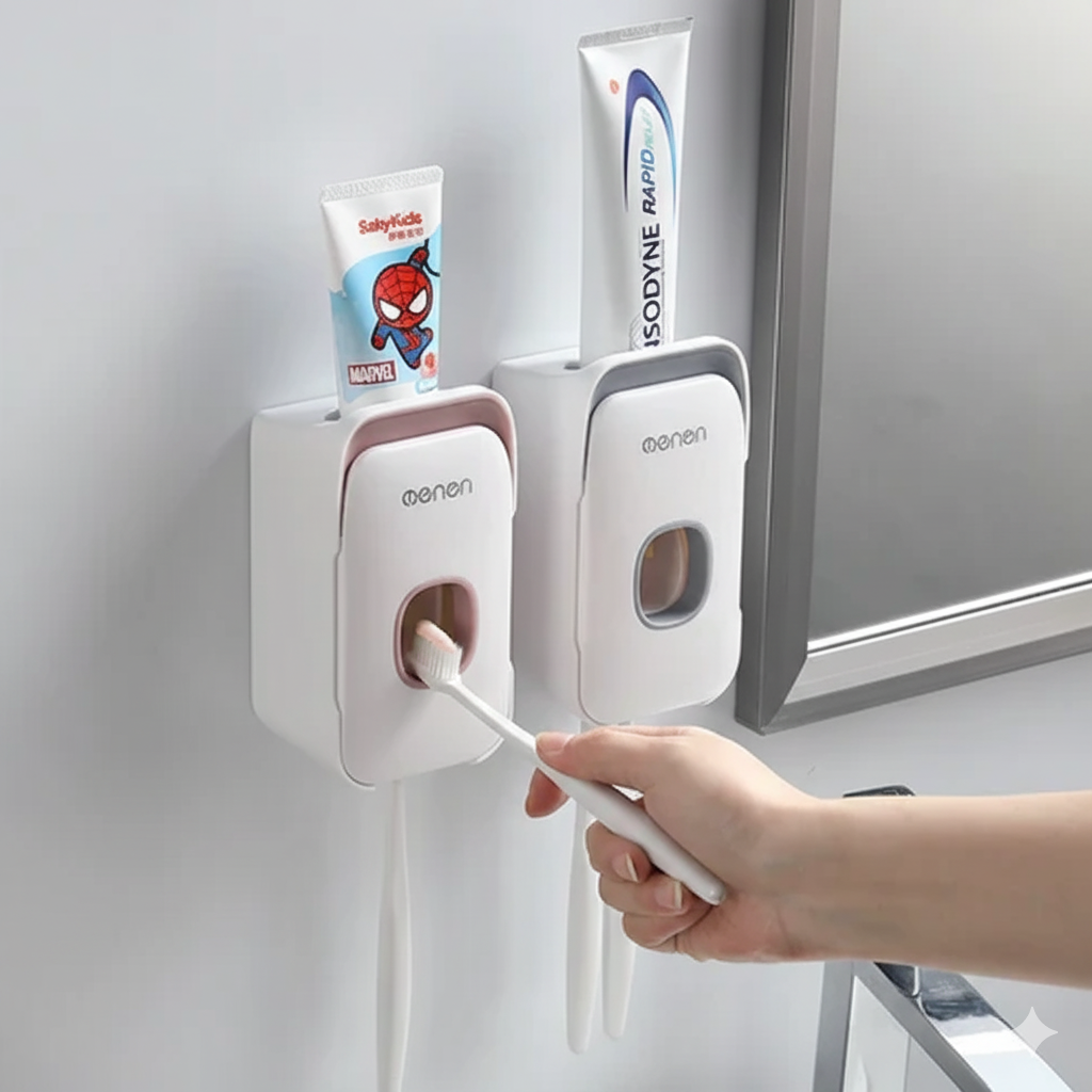 Automatic Toothpaste Dispenser – Hands-Free Toothpaste Squeezer for Bathroom