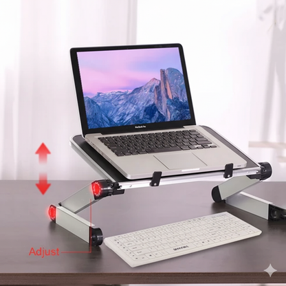 Foldable Laptop Stand – Ergonomic Desk & Tablet Holder for Work & Study