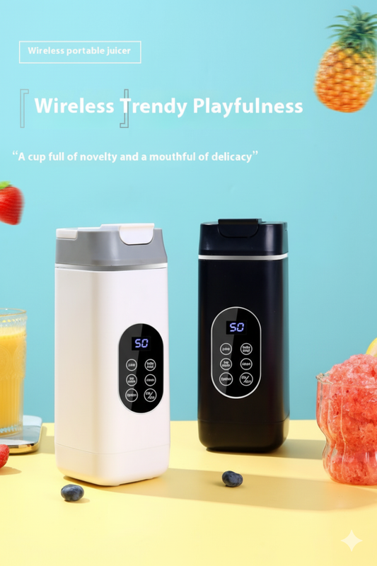 USB Rechargeable Portable Juicer – Ice Crushing Household Juicer Cup