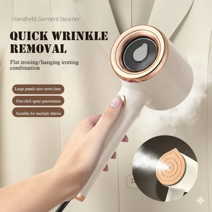 Mini Portable Handheld Garment Steamer – Travel & Home Fabric Steam Iron