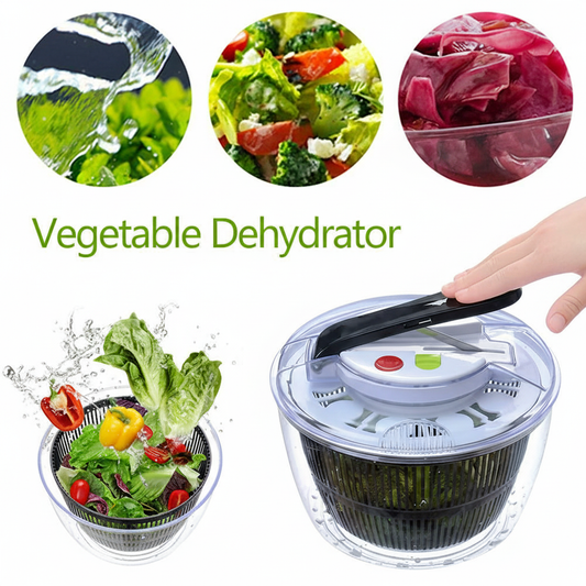 Vegetables & Fruits Dryer – Salad Spinner, Wash & Dry Basket, Kitchen Storage & Dehydrator