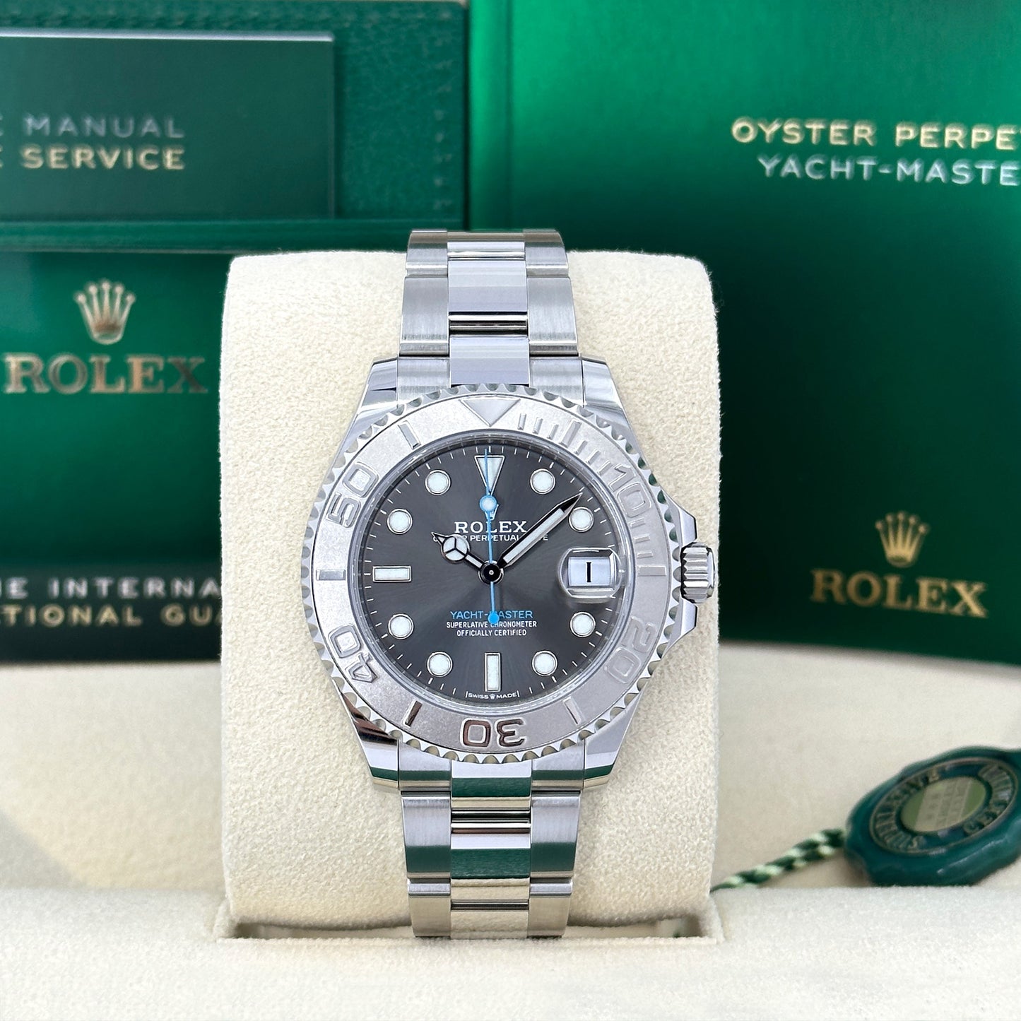 Yacht-Master Oystersteel and Platinum Ref# 268622-0002