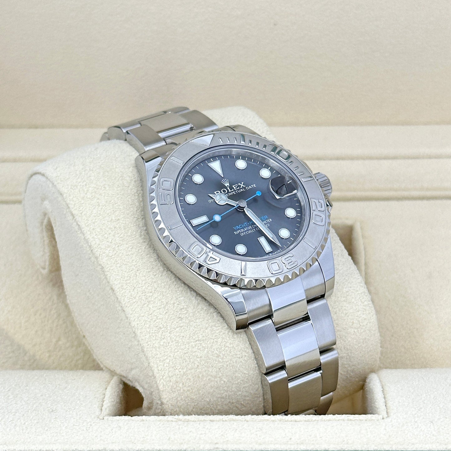 Yacht-Master Oystersteel and Platinum Ref# 268622-0002