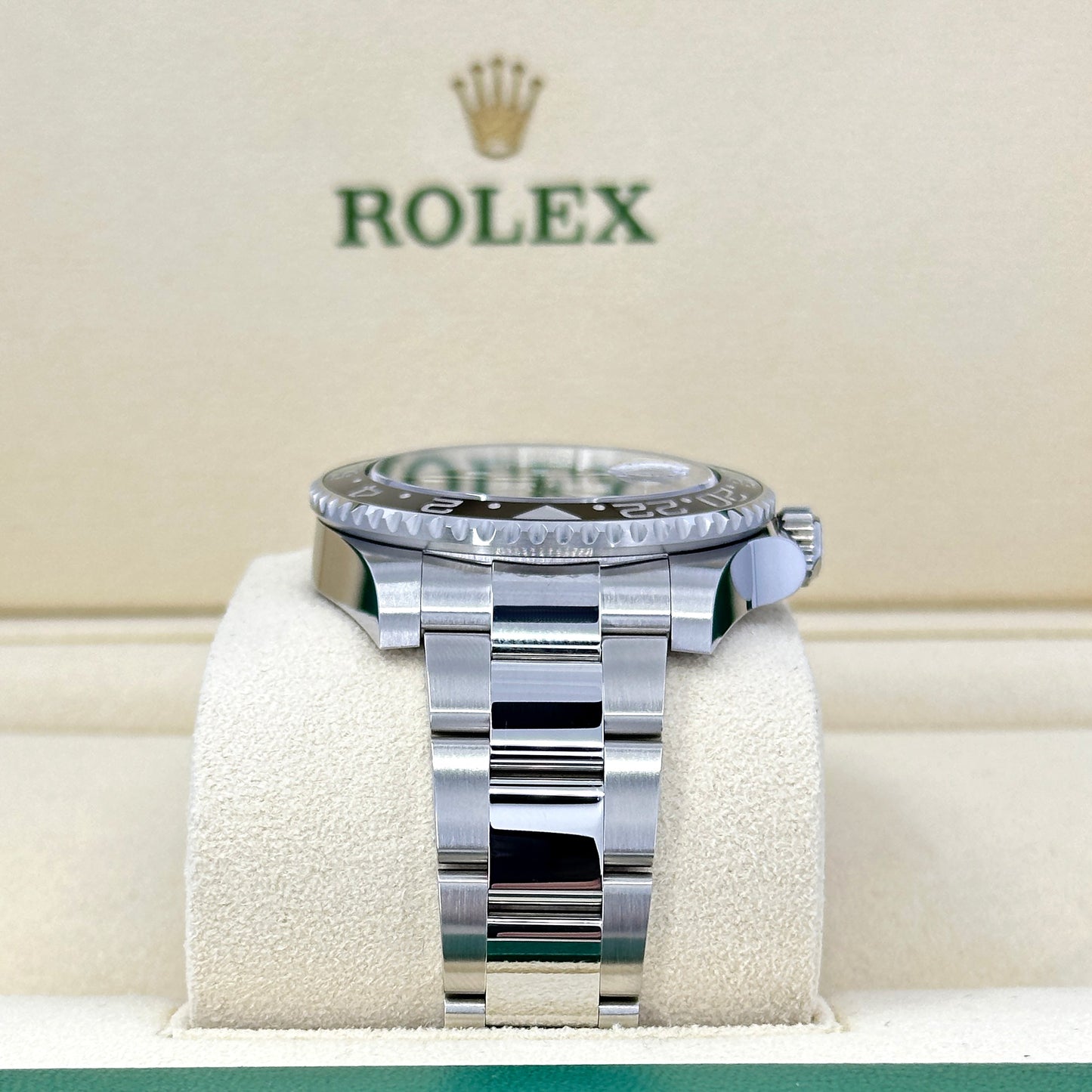 , Gmt-Master II Sprite, Oystersteel, Black, 40Mm, Oyster, Ref# 126720Vtnr-0001