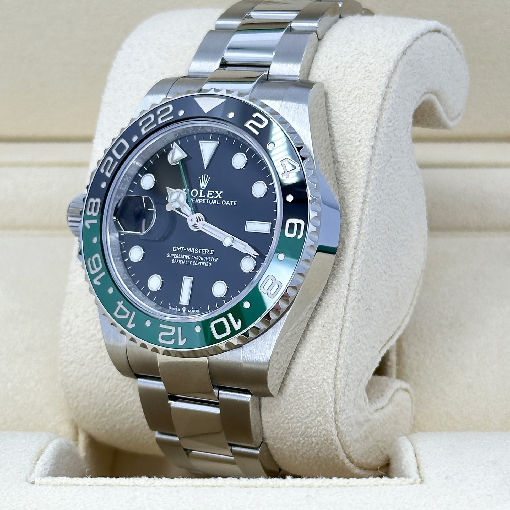 , Gmt-Master II Sprite, Oystersteel, Black, 40Mm, Oyster, Ref# 126720Vtnr-0001