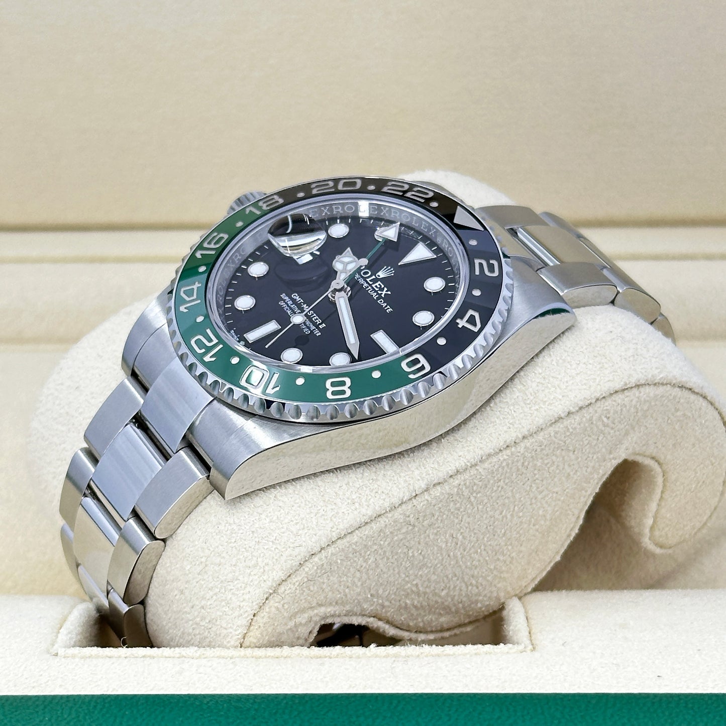 , Gmt-Master II Sprite, Oystersteel, Black, 40Mm, Oyster, Ref# 126720Vtnr-0001