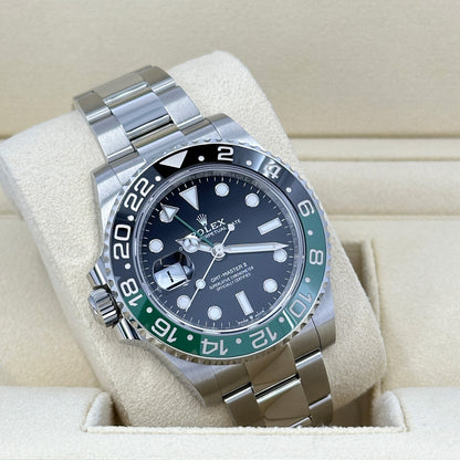 , Gmt-Master II Sprite, Oystersteel, Black, 40Mm, Oyster, Ref# 126720Vtnr-0001