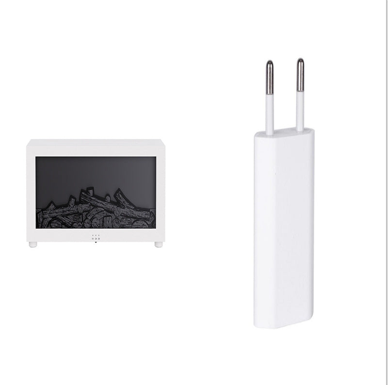 New Flame Aromatherapy Machine – Colorful Essential Oil Diffuser & 3D Flame Humidifier