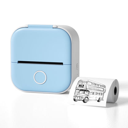 Portable Mini Thermal Label Printer – Bluetooth-Compatible Home & Photo Printer