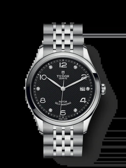 1926, Stainless Steel with Diamond-Set, 39Mm, Ref# M91550-0004