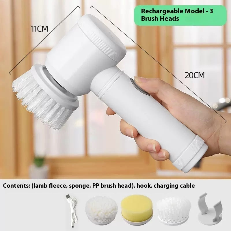 Household Multi-function Handheld Electric Cleaning Brush